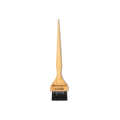Tint Brush, flat, shot from above. Lush and BambuuBrush branding is printed into the bamboo handle, below the black bristles.